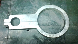 Aluminum bracket fabrication for dragsters